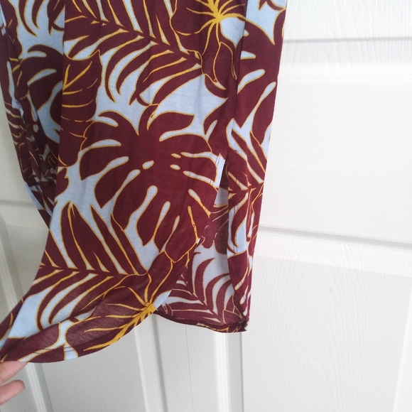 H&M Havana Style Tropical Pattern 3/4 Dress - Picture 5 of 6